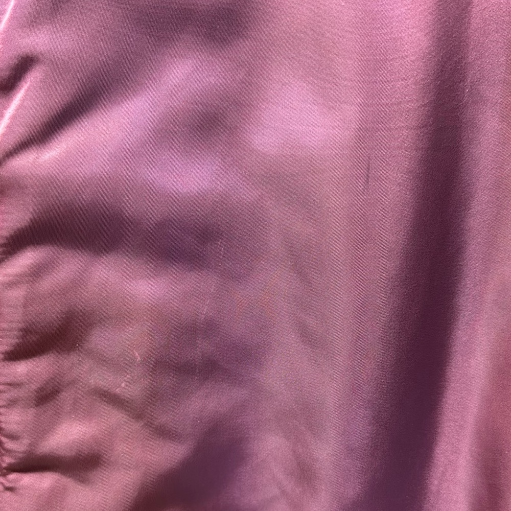 Rag & Bone Red Bomber Jacket with Ribbed Collar - Picture 7 of 9